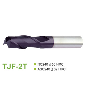 鎢鋼兩刃立銑刀-TJF-2T
