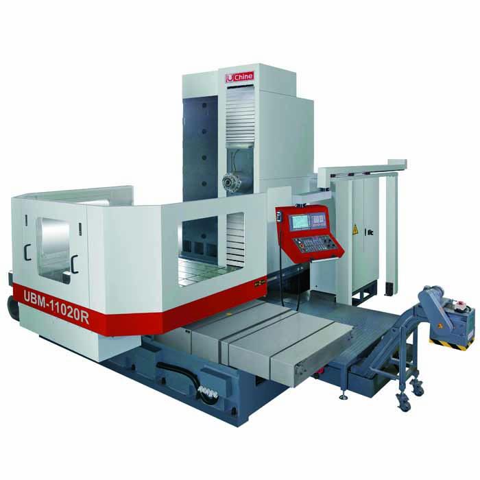 CNC Horizontal Boring & Milling Machine With Extendable Spindle (Movable Column-Rotary Table)-UBM-11020R