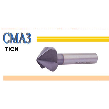 高速鋼三刃倒角刀-CMA3-TICN