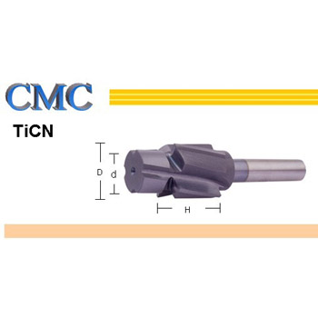 高速鋼六角沉頭銑刀-CMC-TICN
