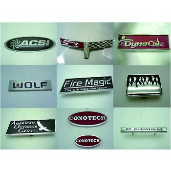All kinds of brand plate
