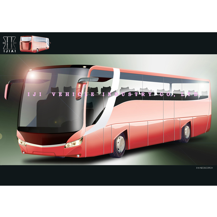 Integrated Service team - IJI Industrial Design team, Design & building of the Tourist Buses-IJI SERVICE TEAM