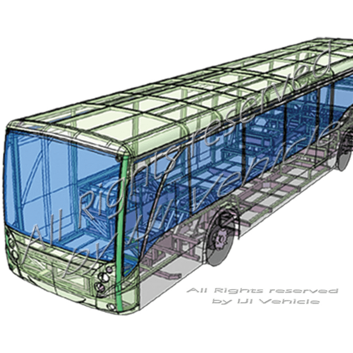 巴士車身骨架生產及焊接-Bus Frame