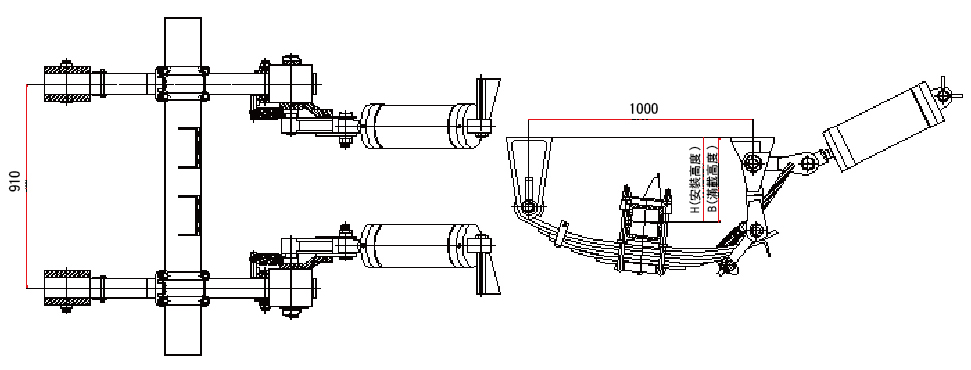 CTK機械式舉昇(L型)懸吊系統