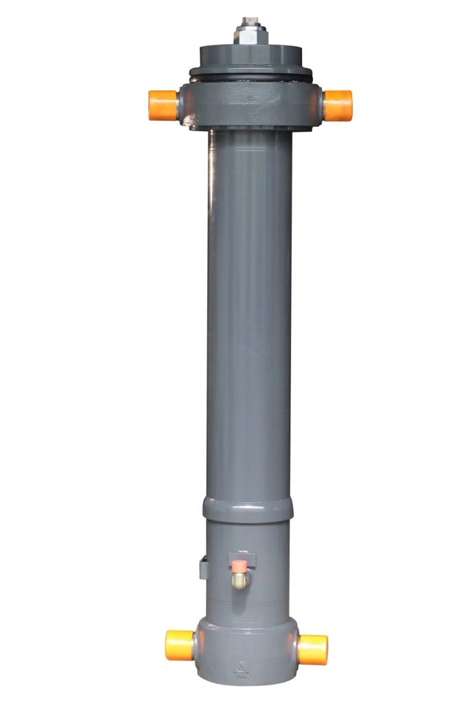 Telescopic under-body tipping cylinder-YMF-185-4-5670