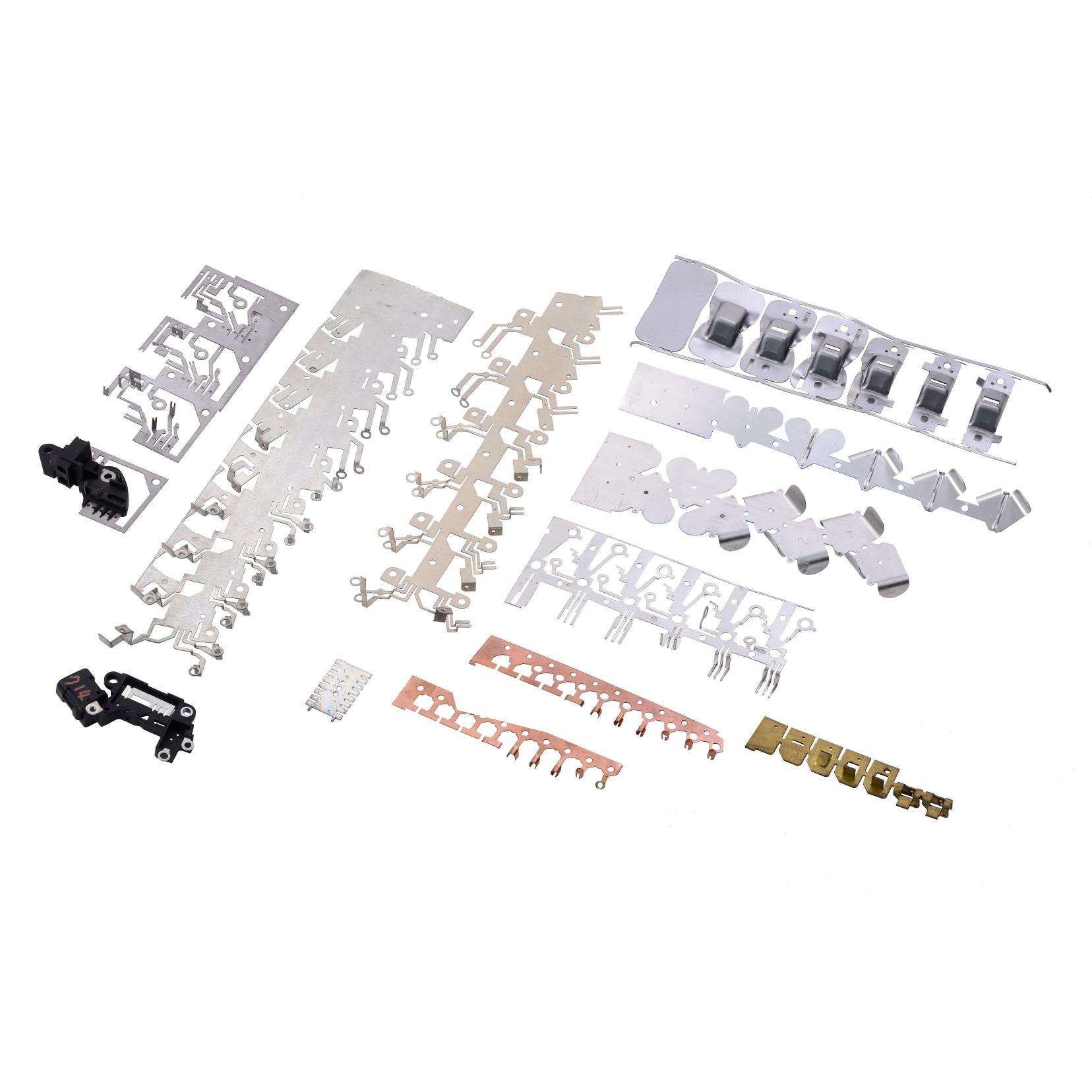 Progressive Stamping Parts, Plastic Injection Terminals