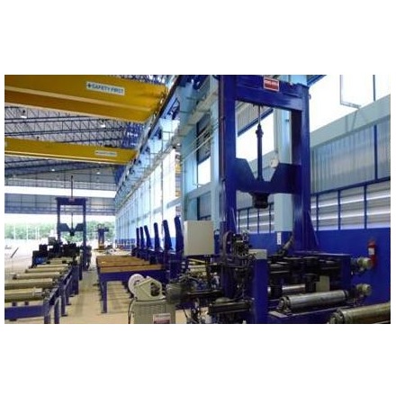 液壓式焊接型鋼組立設備-Hydraulic H-Beam Assembling Equipment