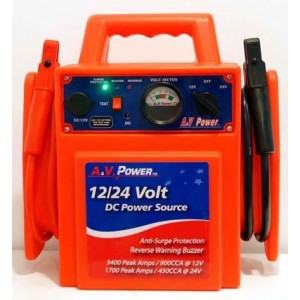 12／24v Pro-lithium Booster-military Grade Case And Volt Meter + Surge Protect, With Fast Charger C02-HO322S