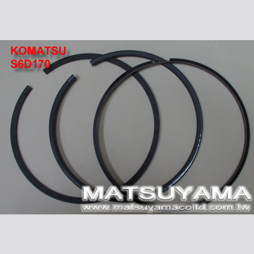 Komatsu Piston Ring-Komatsu-S6D170