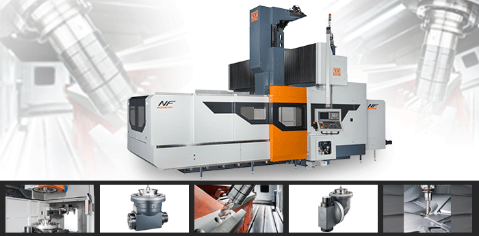 NF Series - High Efficiency Double Column Machining Center-NF Series