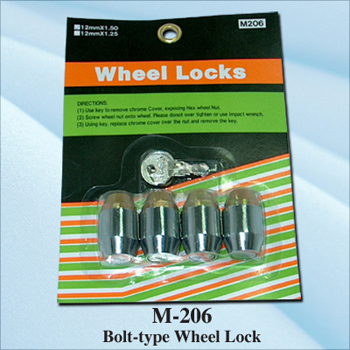 Bolt Type Wheel Lock-M206