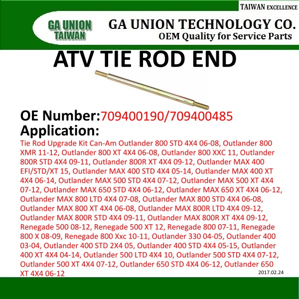 ATV TIE ROD END-709400190 709400485