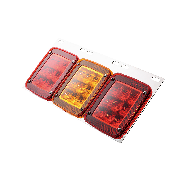 Taillights Truck tail lights Signal lights LED Indicator Red／Amber／Red light-GP-7102
