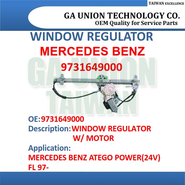 TRUCK window regulators-9731649000