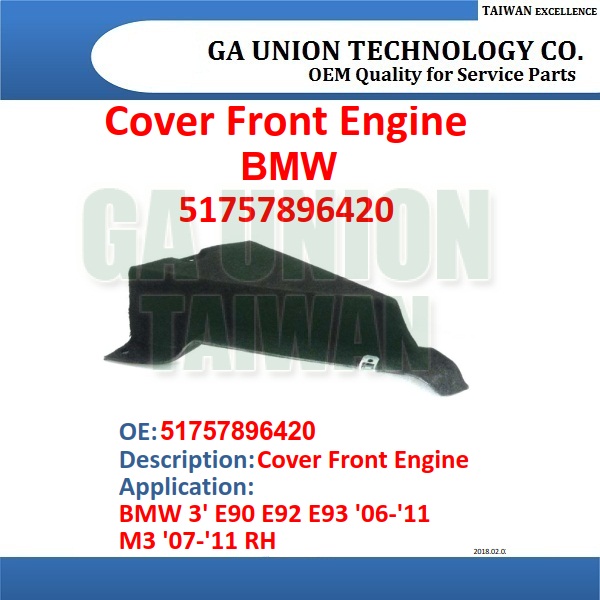 Cover Front Engine-51757896420