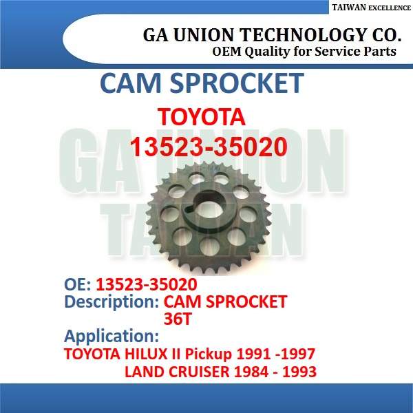 CAM SPROCKET-13523-35020