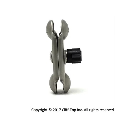 Cliff-Top Composite Double Socket Arm for 1″ Ball