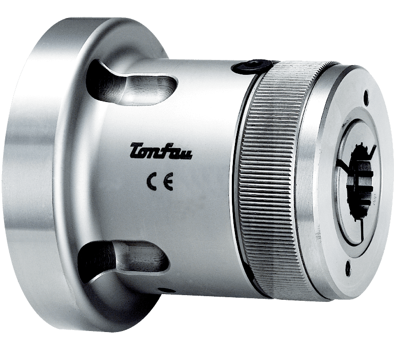 Power operated collet chuck