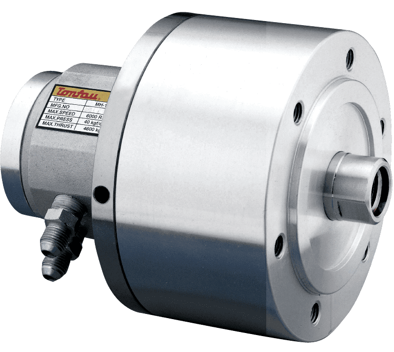 Non through-hole rotary hydraulic cylinders