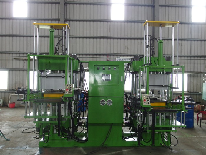 Vacuum Type Rubber Compression Molding Machine(Customization - open mold)-DYPV-D-*-3RT