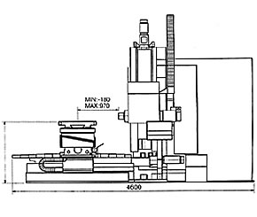 NC Horizontal Milling Machine-TC-CNCH-1000G