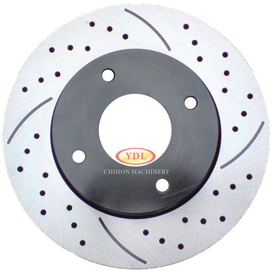 裕隆(日產) 2005- Tiida 1.3-1.6前 黑烤漆原廠尺寸制動煞車碟盤-YDLU8822