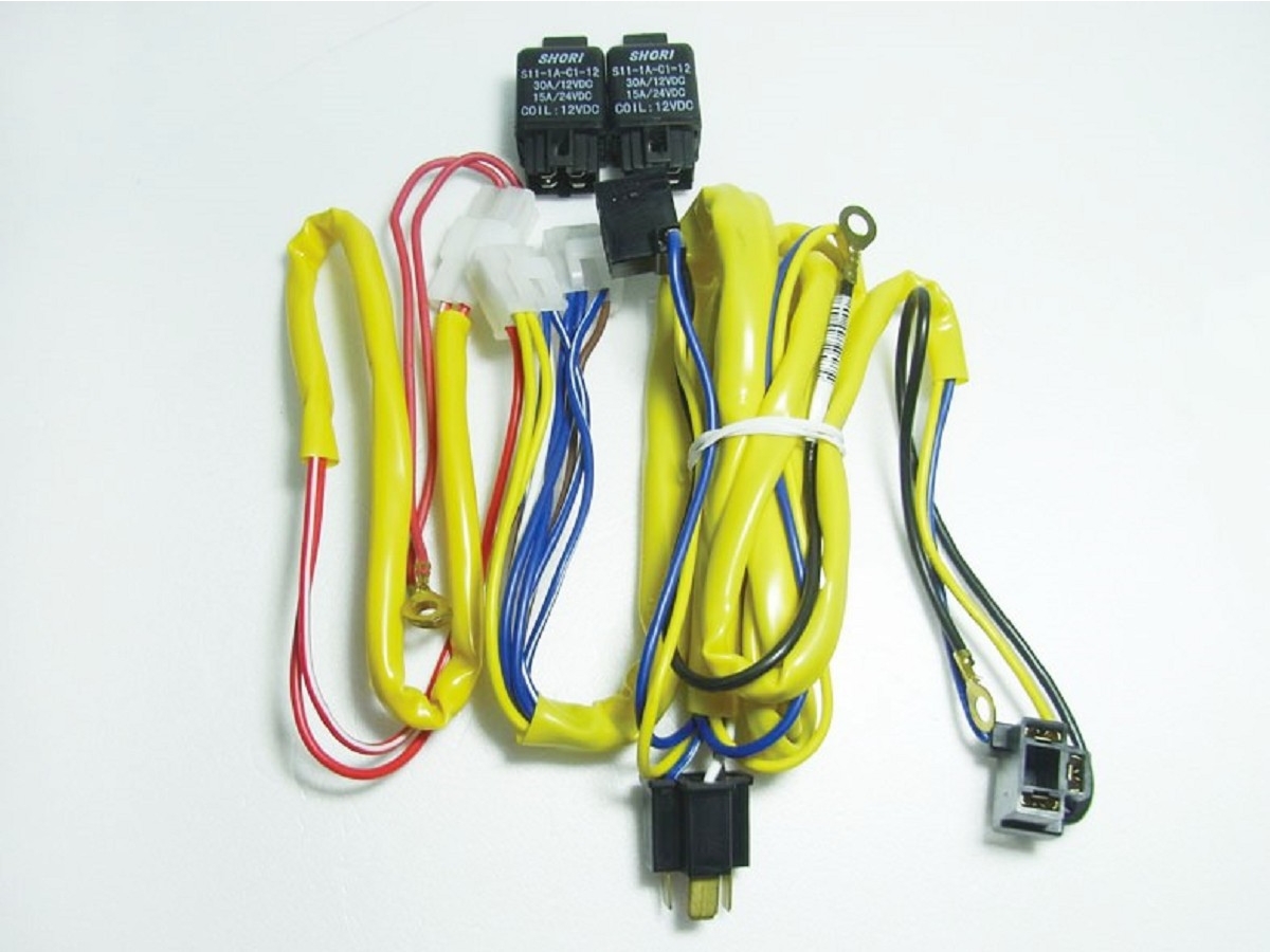 Auto wiring harness - Headlamp turn up kit H4-2-H4-2