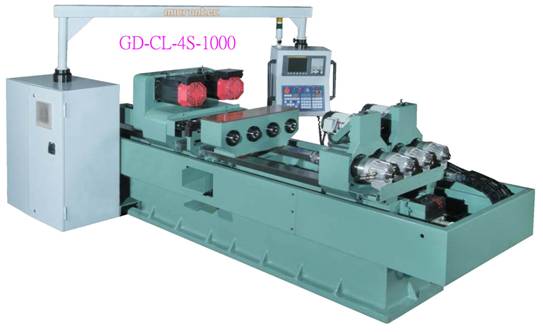 FOUR SPINDLE DEEP HOLE DRILLIGN MACHINE-HYDRAULIC COLLET CLAMPIG CHUCK-GD-CL-4S-1000