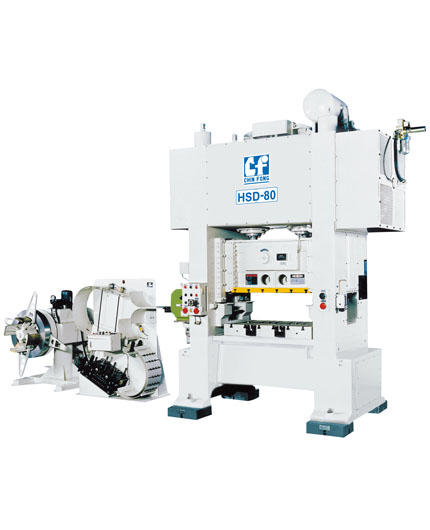 Straight Side High Speed Double Crank Presses。 (60-300 Tons Capacity)-HSD-80