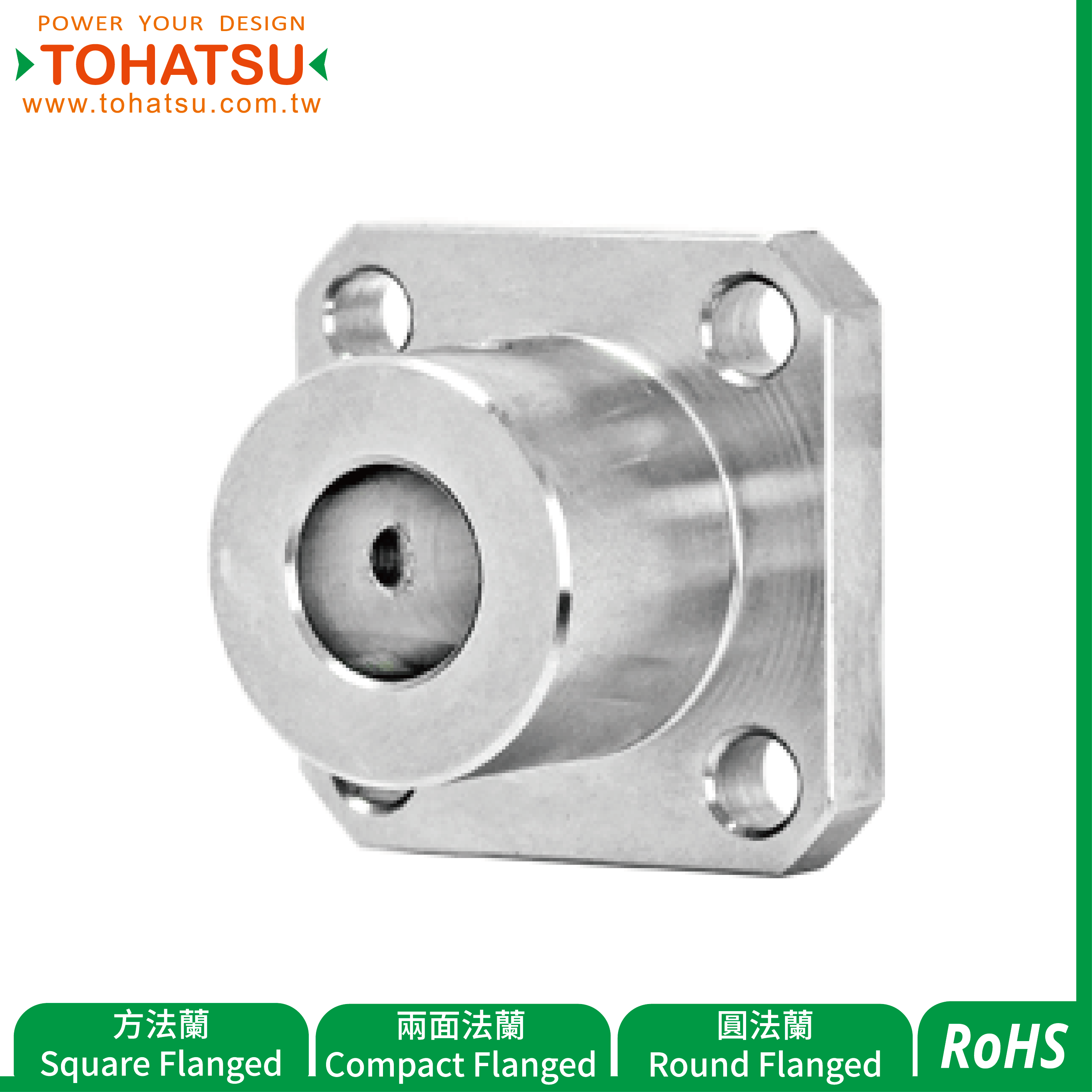 Holders for Shaft (Thicker Sleeve Type／Standard Type-With Through Mounting Holes)