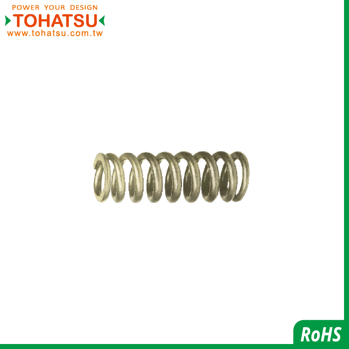 Round wire spring (Material: SUS304, compression 45%)