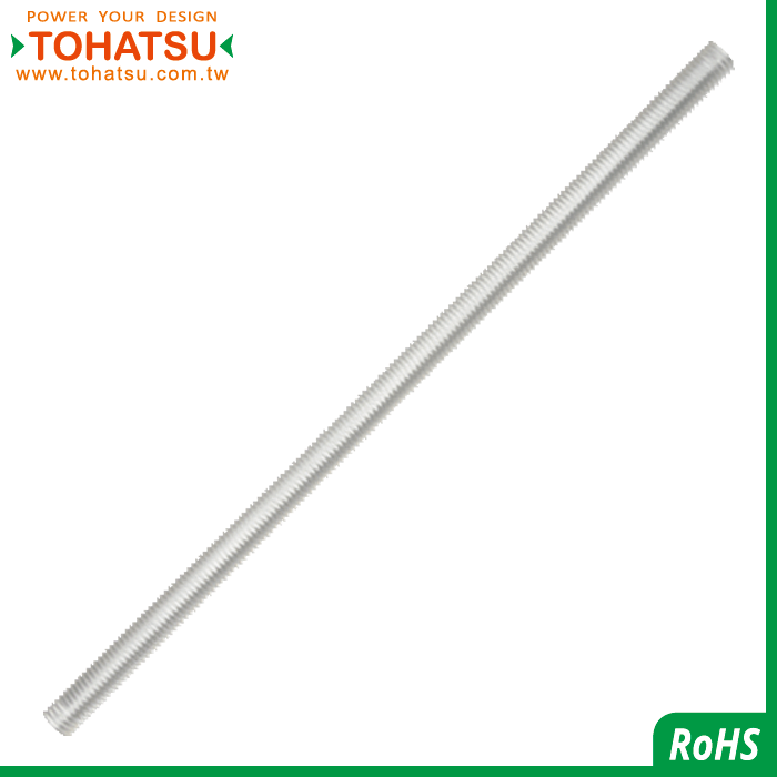 Plastic Fully-Threaded Bolts(Material:PC)