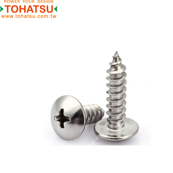 Round head self-tapping screw (Material: SUS304)