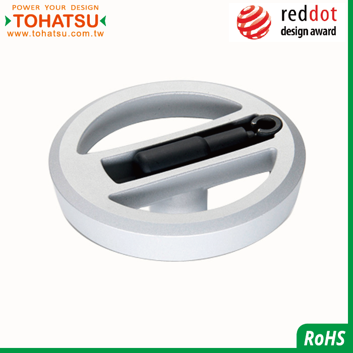 Spoke handwheel (folding rotary handle) (material: aluminum)