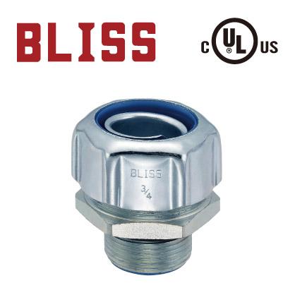 UL／cULus Liquid Tight Straight Conduit Connector - Metric Thread