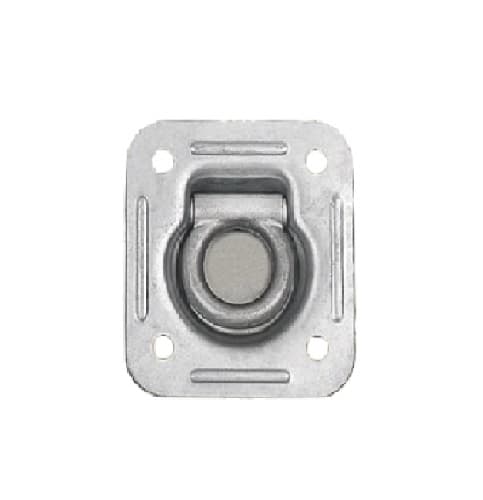 Square Recessed Rope Ring Steel Zinc Plated-9037