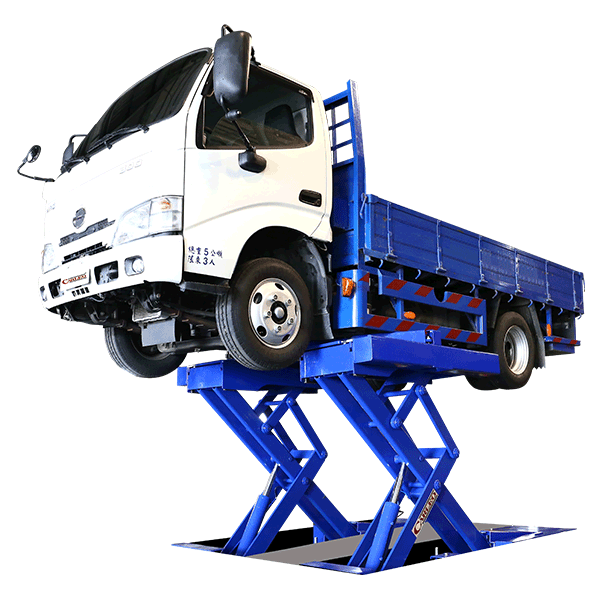 SYNCHRONOUS SCISSOR LIFT WITH SWING ARM(4.0tons)