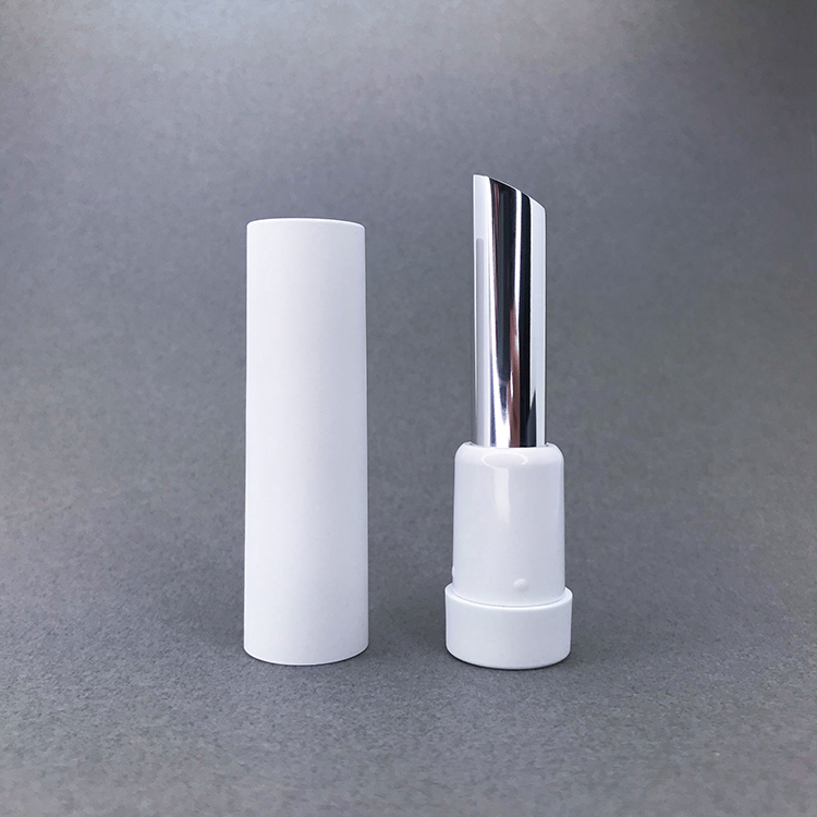 Biodegradable material empty round lipstick tube compostable packaging
