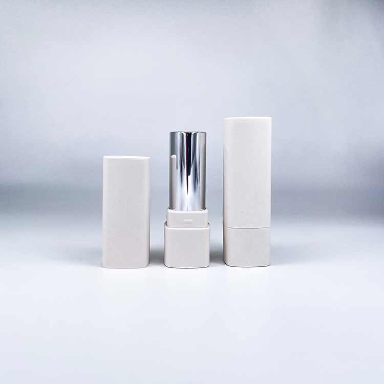 Biodegradable material empty square lipstick tube compostable packaging