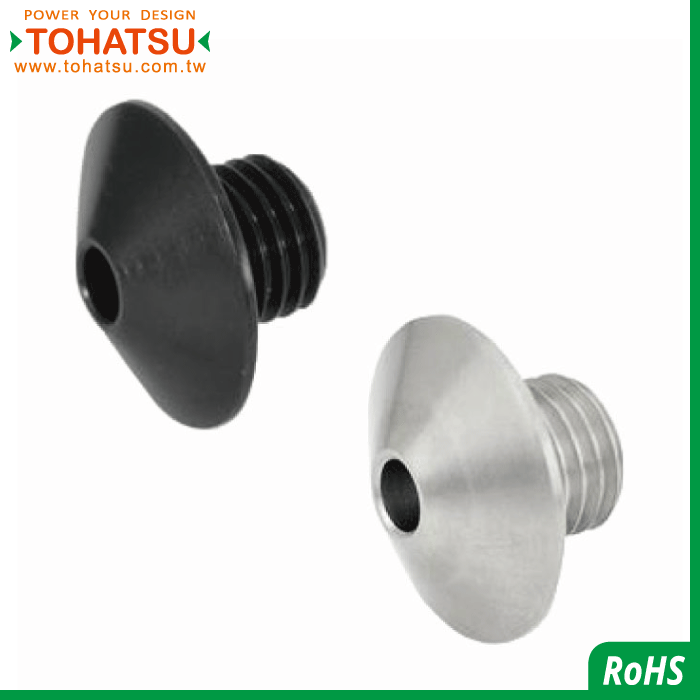 Index Plungers (material: steel ／ SUS431) (accessory: beveled bushing)