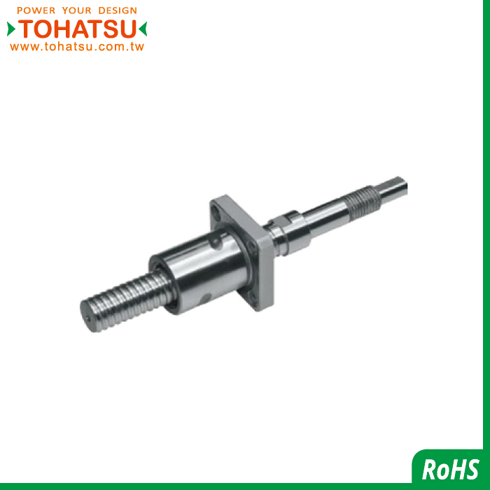 Ball screw (square type, internal circulation, unprocessed shaft end)-TPOH