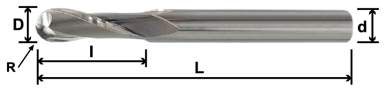 鋁銅專用長柄鎢鋼球刀-SLACB / MLACB / LLACB