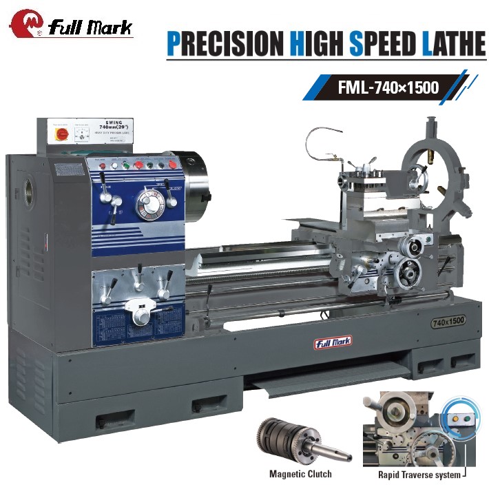 Precision Heavy Duty Lathe-FML-600/660/740/870 x 1500/2000/3000/4000